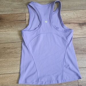 lululemon athletica Purple Fitted Sleeveless Tank Top
